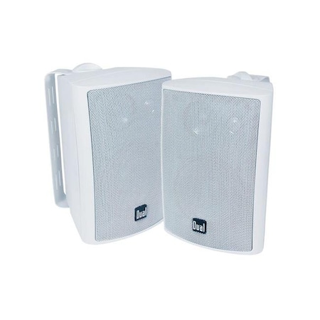 Evolve 4 in. 3 Way  Indoor & Outdoor Speakers; White EV933214
